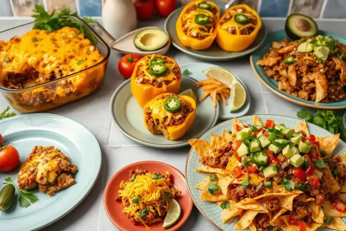 Using Leftover Taco Meat in a Cheesy Casserole