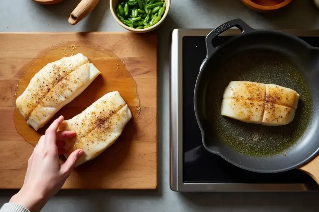 Searing the sablefish – black cod sablefish recipes.