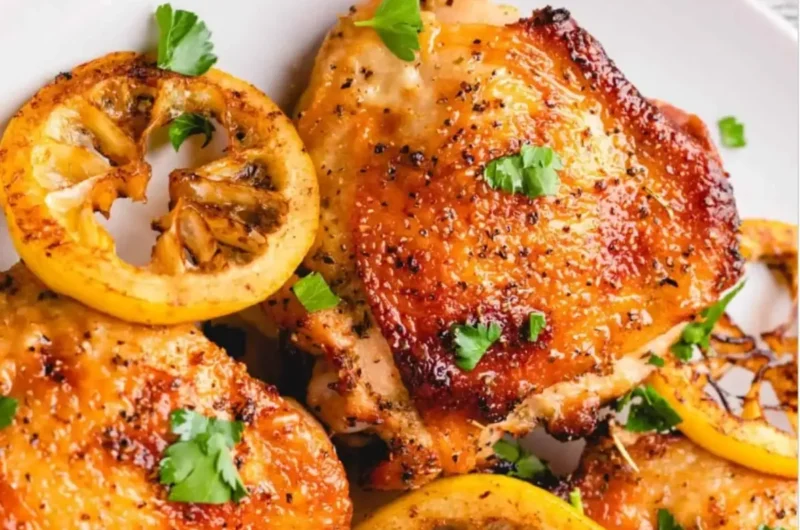 Lemon Pepper Chicken Thighs Recipe