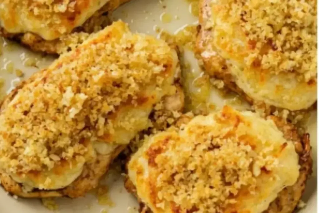 3-step Longhorn Parmesan Crusted Chicken recipe process