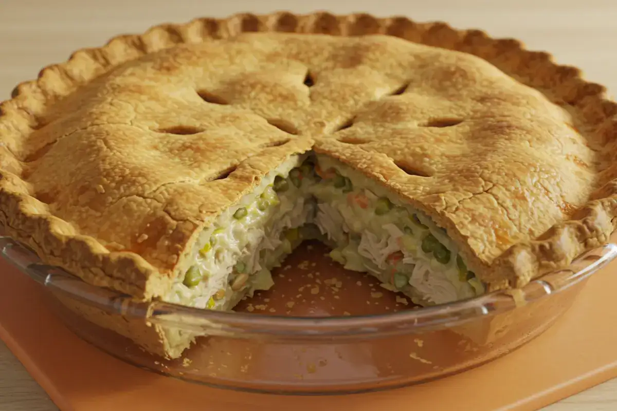 Pillsbury chicken pot pie recipe with flaky crust